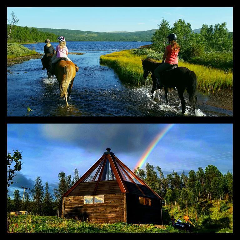 Ferienwohnung Hessdalen Ufocamp Vårhus Exterior foto