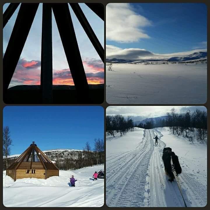 Ferienwohnung Hessdalen Ufocamp Vårhus Exterior foto